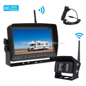 Front Side Rear View Monitor Camera Digital Wireless